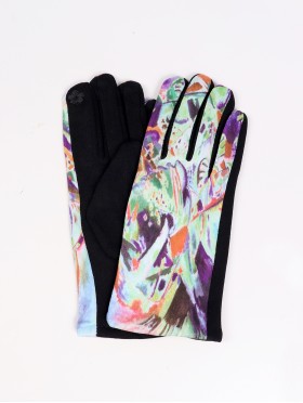 Oil Painting Design Touch Screen Glove
